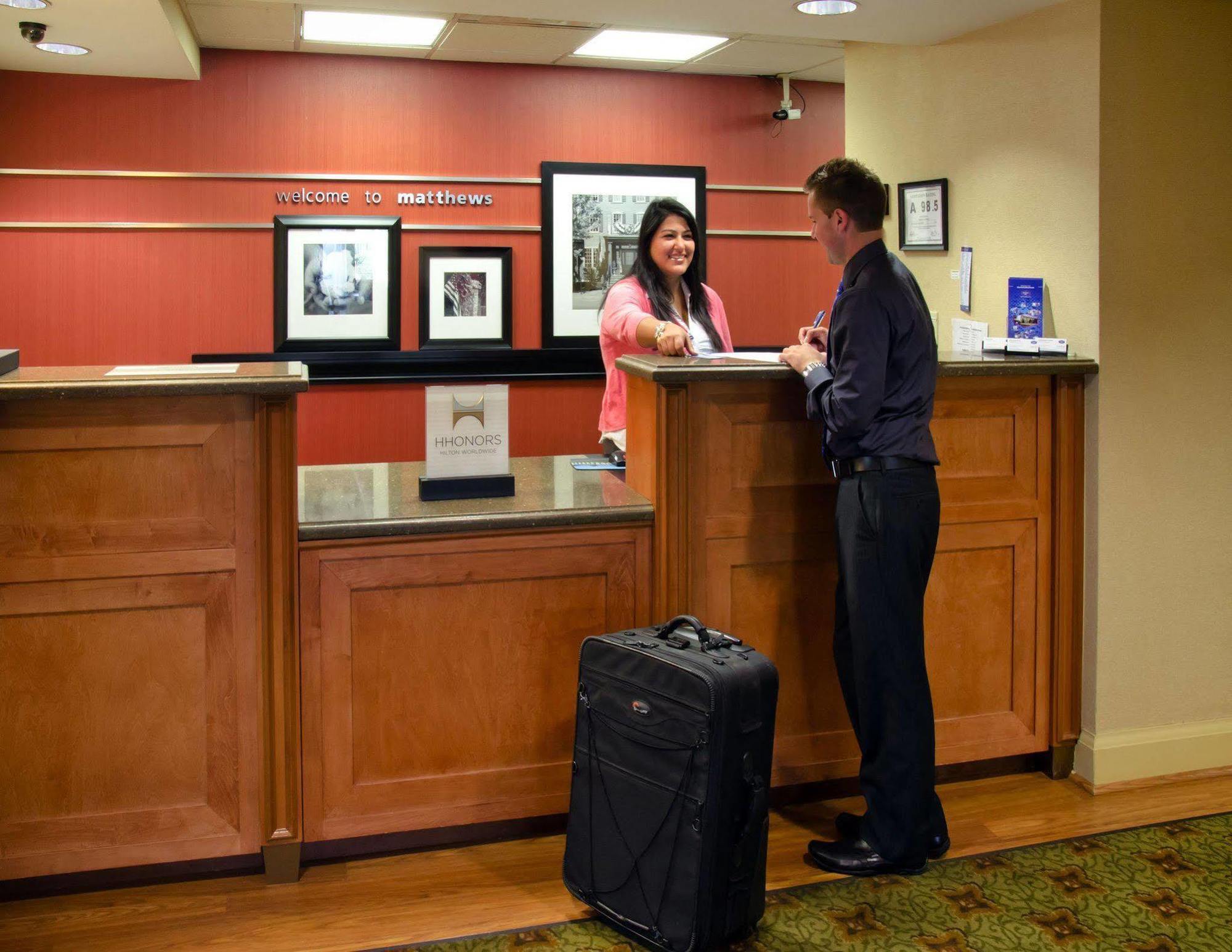 Hampton Inn Charlotte/Matthews Interior foto